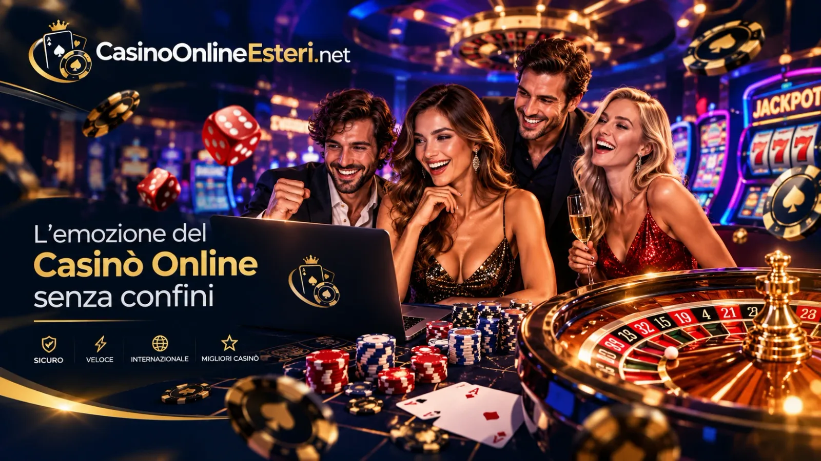 Casino online esteri e stranieri con licenza italiana ADM: l'emozione del gioco online senza confini su CasinoOnlineEsteri.net